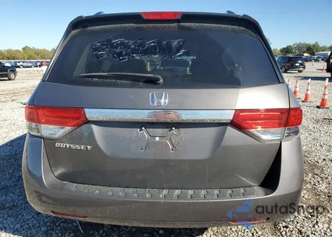 2016 Honda Odyssey Exl z USA, uszkodzony, nr VIN 5FNRL5H65GB032216